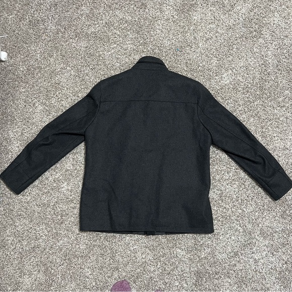 Men’s Guess Jacket Military Plaid Lined size XL Charcoal Gray like new 119RB221 - Picture 6 of 12